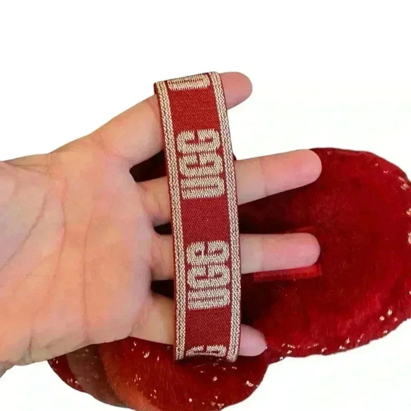 UGG Fluff-Yeah Metallic Sparkle Multi - Picture 5 of 8